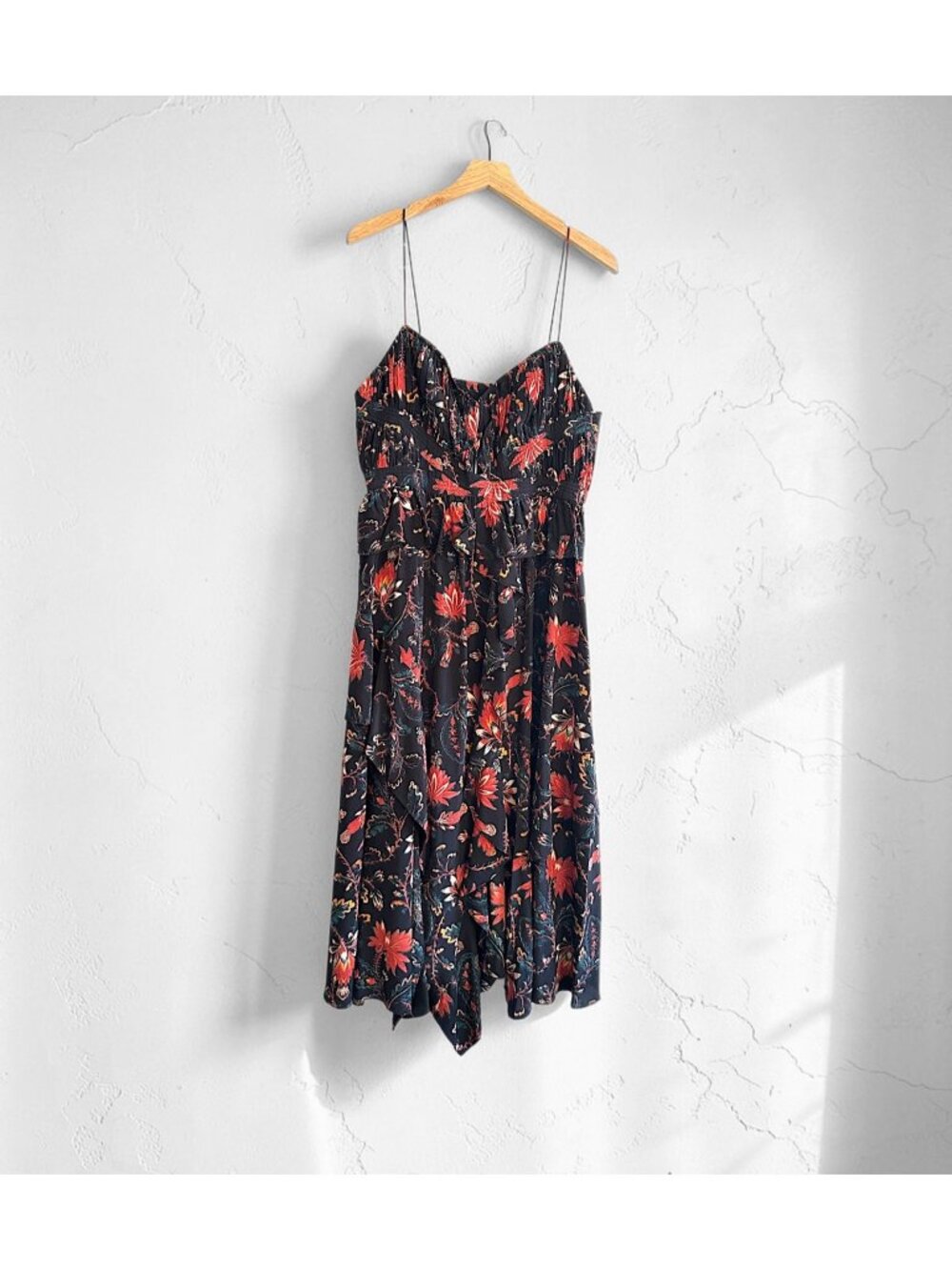 Ulla Johnson Isadora Plisse Midi Dress Dawn Cream Size 2 NWT Flutter Sleeve